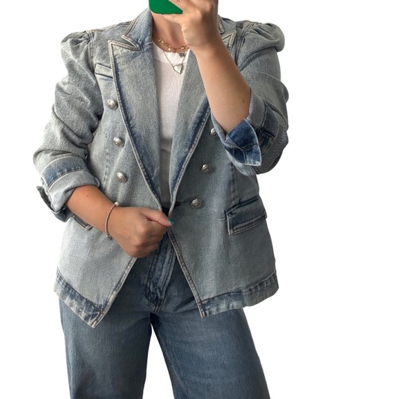 Generation Love Sutton Light Blue Denim Jacket - Picture 4 of 4